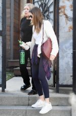 JESSICA BIEL Leaves a Friend
