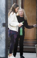 JESSICA BIEL Leaves a Friend