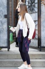 JESSICA BIEL Leaves a Friend