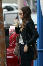 JESSICA BIEL Out in Los Angeles 12/03/2019