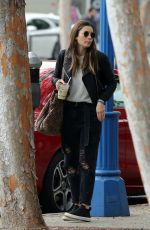 JESSICA BIEL Out in Los Angeles 12/03/2019