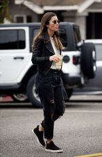 JESSICA BIEL Out in Los Angeles 12/03/2019