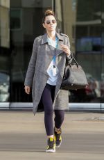 JESSICA BIEL Shows off Her Wedding Ring Out in Los Angeles 12/17/2019