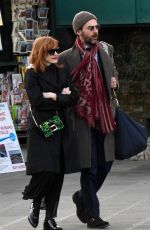 JESSICA CHASTAIN and Gian Luca Passi Out in Venice 12/30/2019