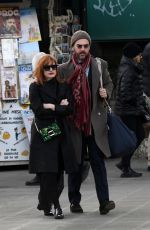 JESSICA CHASTAIN and Gian Luca Passi Out in Venice 12/30/2019