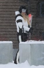 JESSICA SIMPSON Out and About in Aspen 12/29/2019