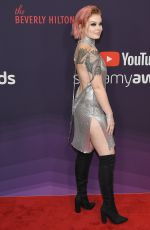 JODY STEEL at 9th Annual Streamy Awards in Beverly Hills 12/13/2019