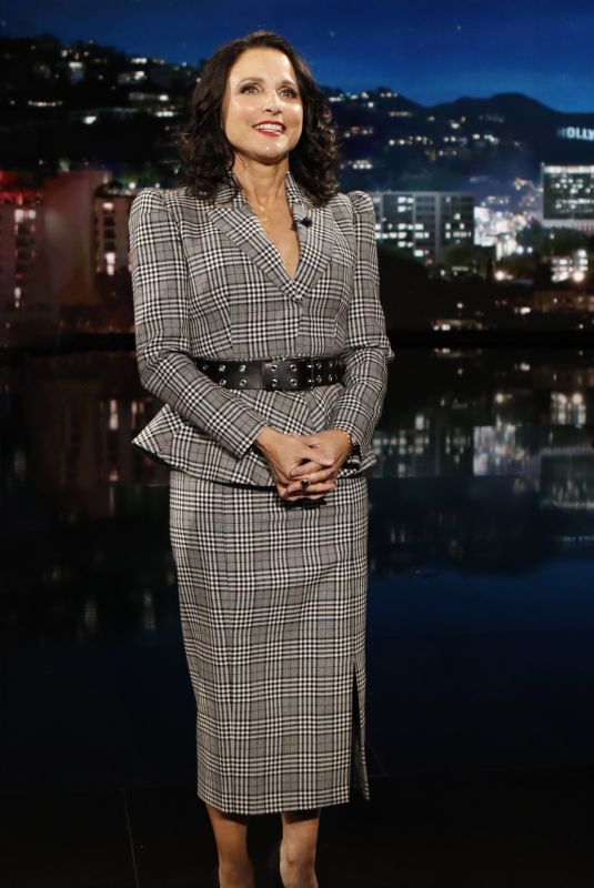 JULIA LOUIS-DREYFUS at Jimmy Kimmel Live 12/19/2019