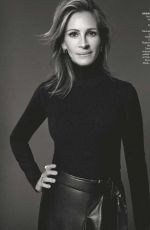 JULIA ROBERTS in Elle Magazine, France December 2019