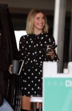 JULIANNE HOUGH Arrives at Access Hollywood in Los Angeles 12/06/2019