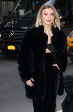 JULIANNE HOUGH Arrives at Today Show in New York 12/05/2019