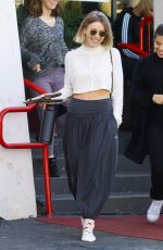 JULIANNE HOUGH Leaves Dance Studio in Los Angeles 12/28/2019