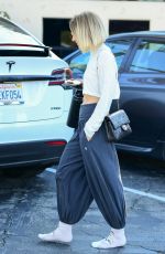 JULIANNE HOUGH Leaves Dance Studio in Los Angeles 12/28/2019