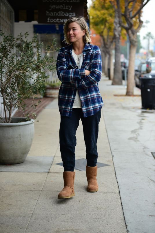 JULIANNE HOUGH Out and About in Studio City 12/14/2019