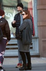 JULIANNE MOORE Out and About in New York 12/23/2019