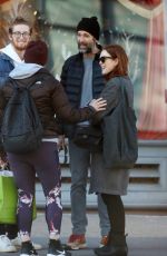 JULIANNE MOORE Out and About in New York 12/23/2019