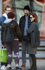 JULIANNE MOORE Out and About in New York 12/23/2019