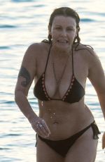 JULIE GRAHAM in Bikini on the Beach in Barbados 12/20/2019