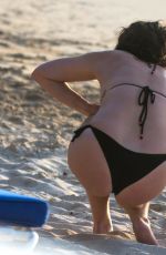 JULIE GRAHAM in Bikini on the Beach in Barbados 12/20/2019