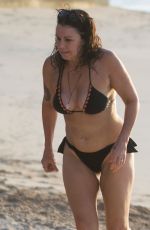 JULIE GRAHAM in Bikini on the Beach in Barbados 12/20/2019