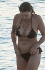 JULIE GRAHAM in Bikini on the Beach in Barbados 12/20/2019
