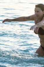 JULIE GRAHAM in Bikini on the Beach in Barbados 12/20/2019