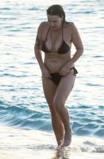 JULIE GRAHAM in Bikini on the Beach in Barbados 12/20/2019
