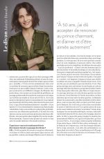 JULIETTE BINOCHE on Psychologies Magazine, France January 2020