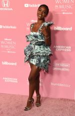 JUSTINE SKYE at Billboard Women in Music 2019 in Los Angeles 12/12/2019