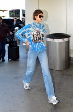 KAIA GERBER and CINDY CRAWFORD at LAX Airport in Los Angeles 12/29/2019