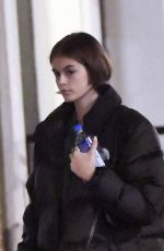 KAIA GERBER Arrives at Her Apartment in New York 12/26/2019