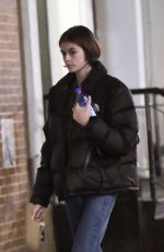 KAIA GERBER Arrives at Her Apartment in New York 12/26/2019