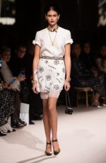 KAIA GERBER at Chanel Metiers D