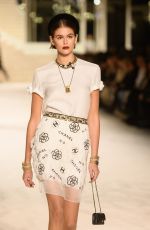 KAIA GERBER at Chanel Metiers D