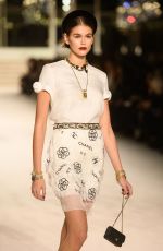 KAIA GERBER at Chanel Metiers D