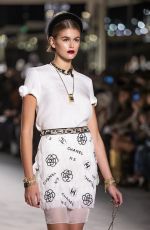 KAIA GERBER at Chanel Metiers D