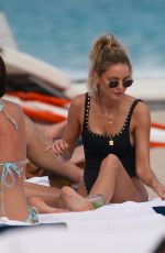 KAITLYN CARTER in Swimsuit at a Beach in Miami 12/10/2019