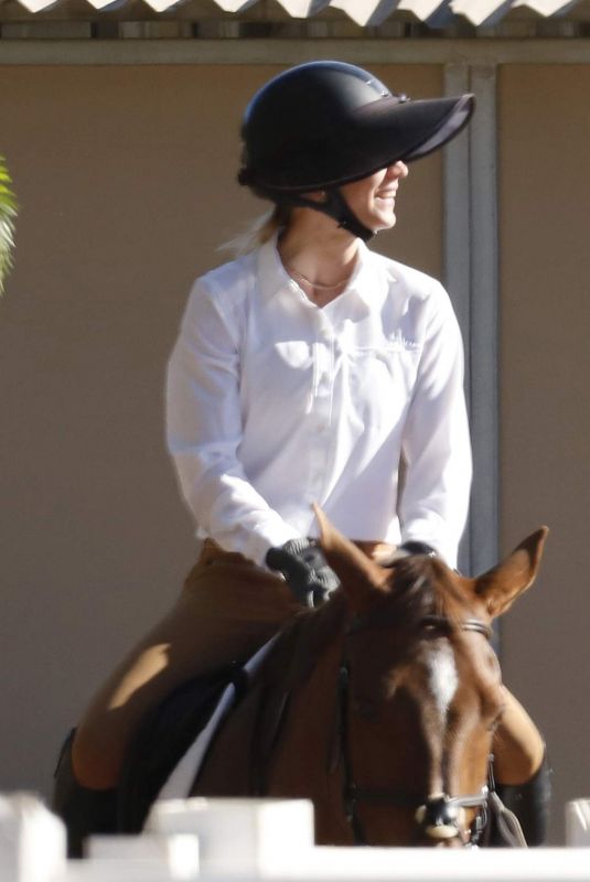 KALEY CUCOCO Horseback Riding at Equestrian Ranch in Los Angeles 12/23/2019