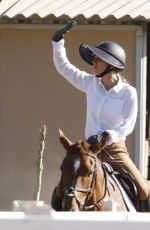 KALEY CUCOCO Horseback Riding at Equestrian Ranch in Los Angeles 12/23/2019