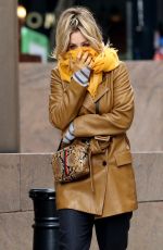 KALEY CUOCO and ZOSIA MAMET on the Set of The Flight Attendant in New York 12/18/2019