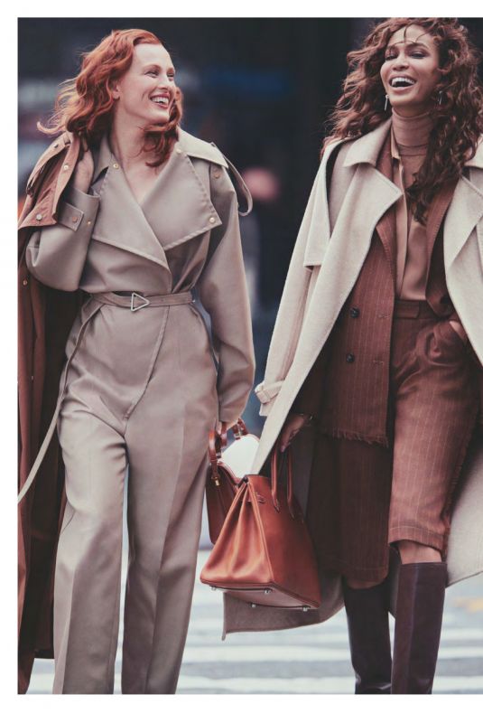 KAREN ELSON, LUNA BIJL, PALOMA ELSESSER, TAYLOR HILL and MEGHAN ROCHE in Vogue Magazine, UK January 2020