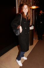 KAREN GILLAN Arrives at Her Hotel in Paris 12/02/2019