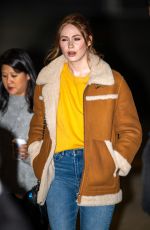 KAREN GILLAN Arrives at Jimmy Kimmel Live in Los Angeles 12/17/2019