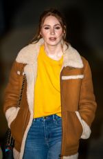 KAREN GILLAN Arrives at Jimmy Kimmel Live in Los Angeles 12/17/2019