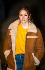 KAREN GILLAN Arrives at Jimmy Kimmel Live in Los Angeles 12/17/2019