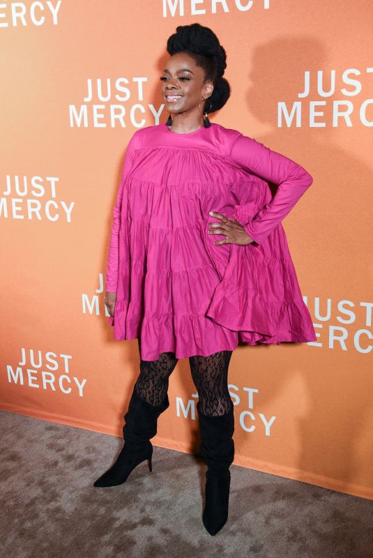 KAREN KENDRICK at Just Mercy Special Reception in New York 12/15/2019