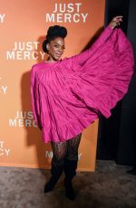 KAREN KENDRICK at Just Mercy Special Reception in New York 12/15/2019