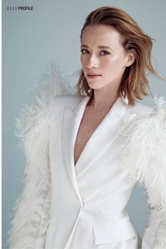 KARINE VANASSE in Elle Magazine, Canada January 2020
