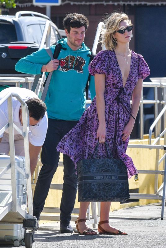 KARLIE KLOSS and Joshua Kushner Arrives in St. Barts 12/18/2019