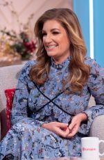 KARREN BRADY at Lorraine Show in London 12/18/2019